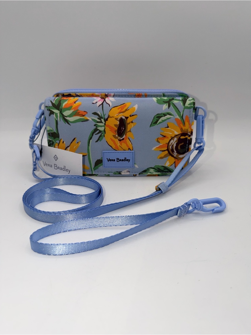Vera Bradley “Sunflower Sky” Compact Crossbody Bag